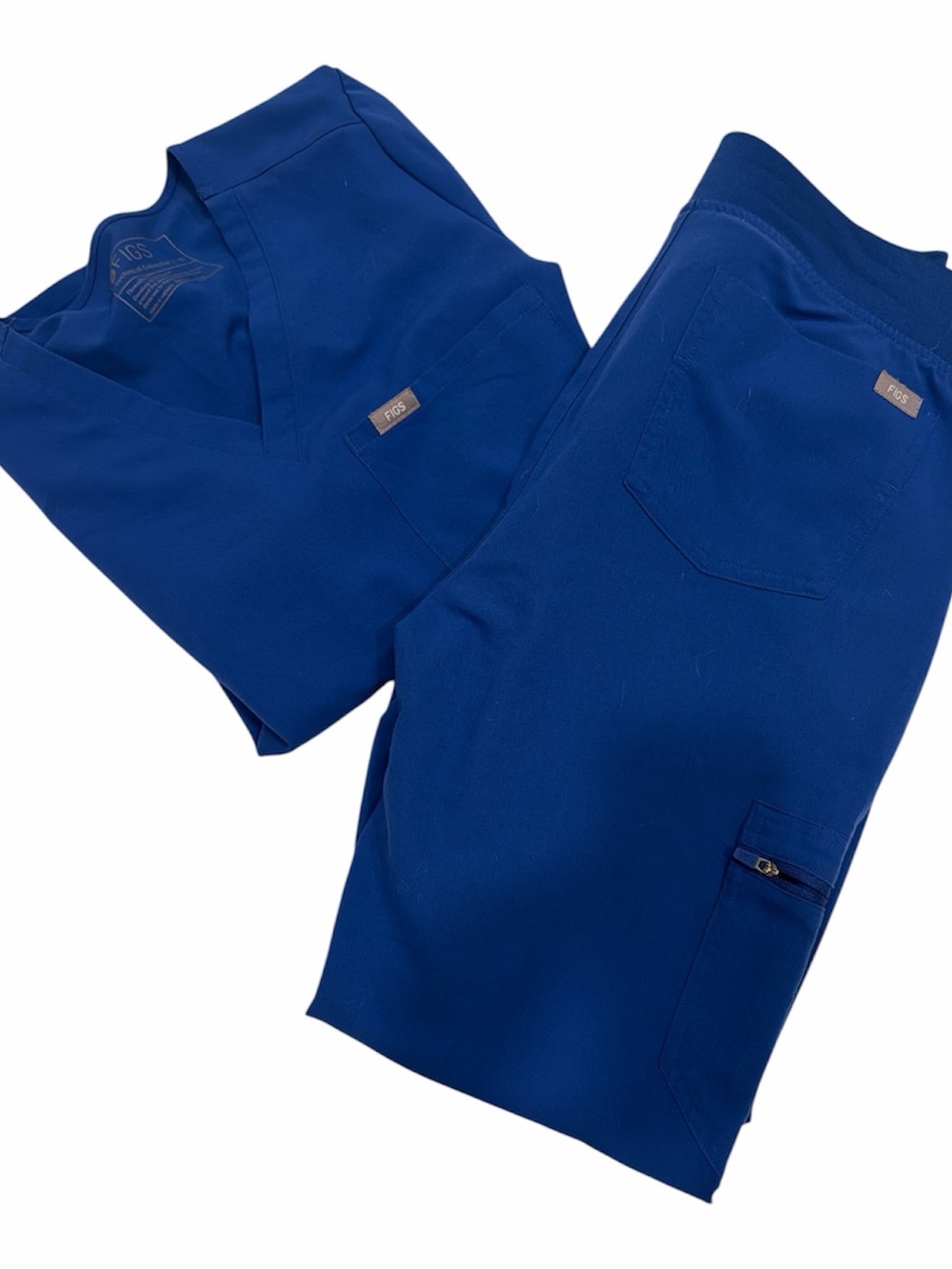 Blue figs scrub set